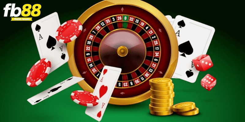 Sảnh Casino với Blackjack đầy kịch tính