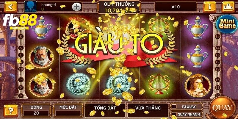 Chơi game nhận thưởng siêu khủng